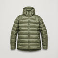 Caper Montane Men's Anti-Freeze XT Hooded Down Jacket Front MAXTHCAP