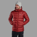 Dark Maple Montane Men's Anti-Freeze XT Hooded Down Jacket Model 6