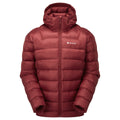 Dark Maple Montane Men's Anti-Freeze XT Hooded Down Jacket Front