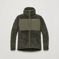 Moss Montane Men's Caldus XT 2.0 Hooded Fleece Jacket Front MCXTHMOS