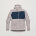 Oyster Montane Men's Caldus XT 2.0 Hooded Fleece Jacket Front MCXTHOYS