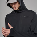 Black Montane Men's Dart XT Thermal Hoodie Model 3 MDTXHBLA