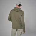 Caper Montane Men's Dart XT Thermal Hoodie Model Back MDTXHCAP