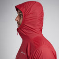 Acer Red Montane Men's Featherlite Hooded Windproof Jacket Model 3