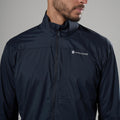 Eclipse Blue Montane Men's Featherlite Windproof Jacket Model 4