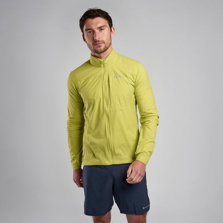 Citrus Spring Montane Men's Featherlite Windproof Jacket Front