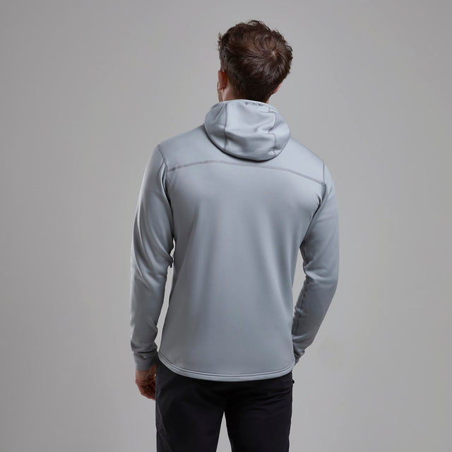 Veste polaire à capuche, avec imprimé réfléchissant et passe-pouces Veste polaire à capuche, avec imprimé réfléchissant et passe-pouces