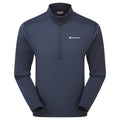 Eclipse Blue Montane Men's Fury Lite Fleece Pull-On Front