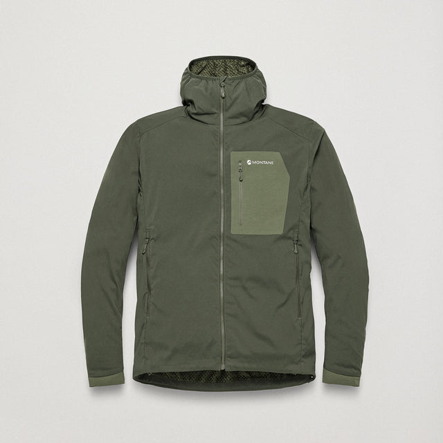 Montane Men's Khamsin Lite Hooded Softshell Jacket
