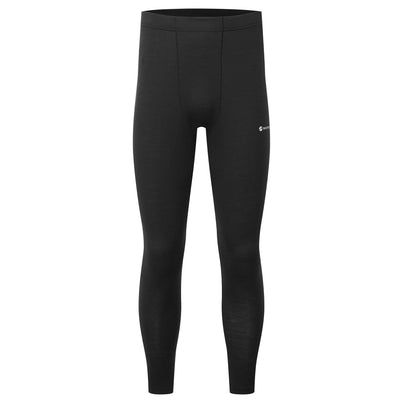 Black Montane Men's Malli Merino Leggings Front