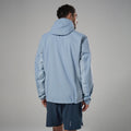 Frost Blue Montane Men's Minimus Lite Waterproof Jacket Model Back