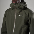 Moss Montane Men's Norste Waterproof Jacket Model 4