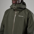 Moss Montane Men's Norste XT Waterproof Jacket Model 4