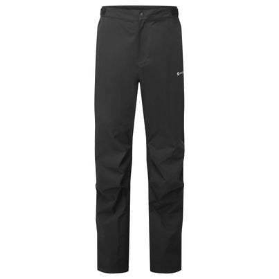 Black Montane Men's Phase Waterproof Pants Front