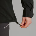 Black Montane Men's Phase Waterproof Jacket Model 7