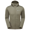 Caper Montane Men's Protium Hooded Fleece Jacket Front