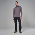 Dusk Montane Men's Protium Hooded Fleece Jacket Model 3 MPRHODUS