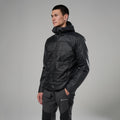 Black Montane Men's Prism Hooded Insulated Jacket Model Back