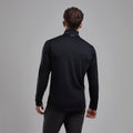 Black Montane Men's Protium Fleece Jacket Model Back