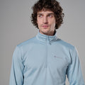 Frost Blue Montane Men's Protium Fleece Pull-On Jacket Model 4 MPRPOFRO