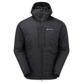 Black Montane Men's Respond XT Hooded Insulated Jacket Front
