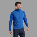 Neptune Blue Montane Men's Sirocco Lite Hooded Insulated Jacket Model 3