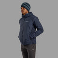 Eclipse Blue Montane Men's Sirocco Hooded Insulated Jacket Model 3