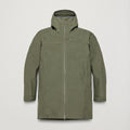 Caper Montane Men's Spirit Long Waterproof Jacket Front MSLOJCAP