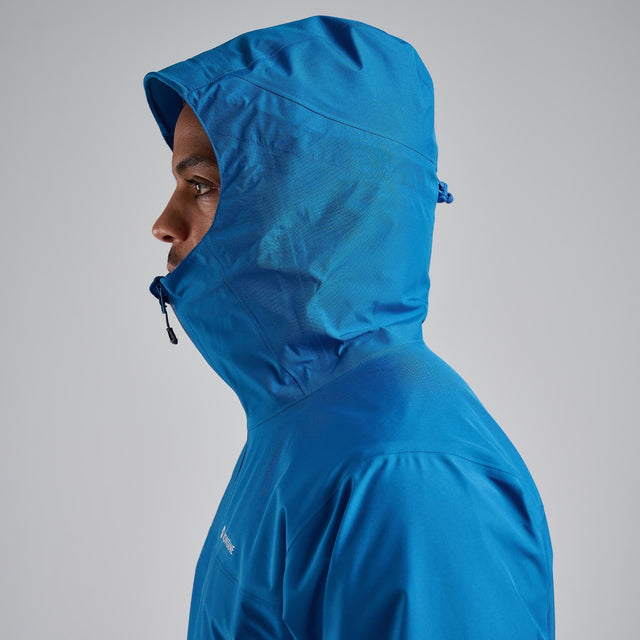 Blue waterproof coat best sale