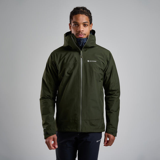 Green goretex jacket best sale