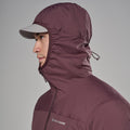 Dark Garnet Montane Men's Sirocco XT Hooded Insulated Jacket Model 9 MSXTHDGA