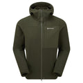 Oak Green Montane Men's Tenacity XT Hooded Softshell Jacket Front