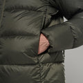 Moss Montane Men's Thaw Hooded Down Jacket Model 5 MTHAHMOS