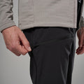 Black Montane Men's Tenacity XT Softshell Pants Model 6 MTPARBLA