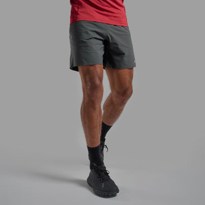 Midnight Grey Montane Men's Volantis 7" Shorts Front