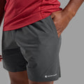 Midnight Grey Montane Men's Volantis 7" Shorts Model 3