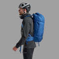 Neptune Blue Montane Valen 40+5L Backpack Model 5