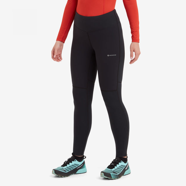 Nike Racer Cool Women's Running Tights Black Dri-Fit Drawcord