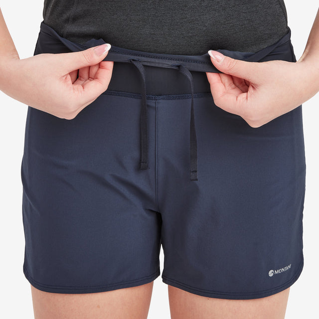 Bike Short Womens Navy Blue Swim Shorts Linne 8