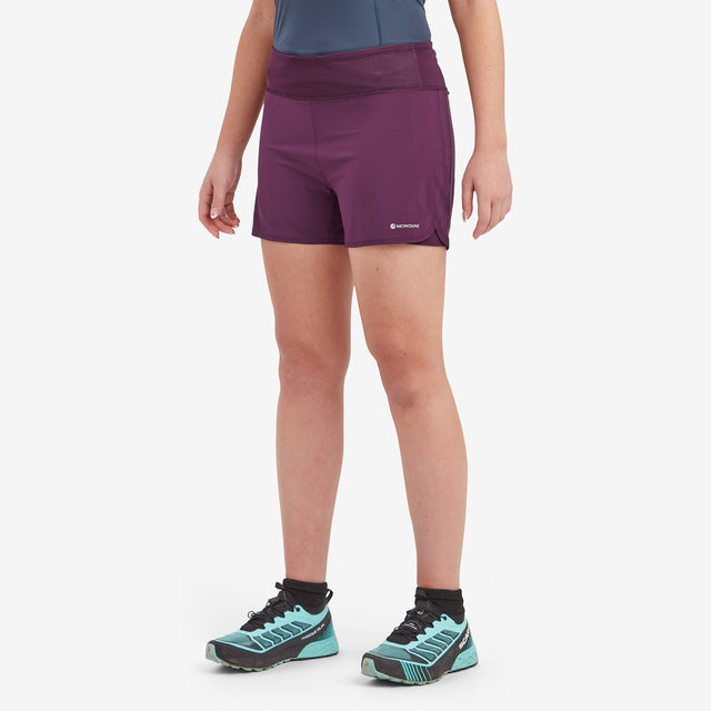 Montane Slipstream Twin Skin Shorts Womens, Women's Running Shorts