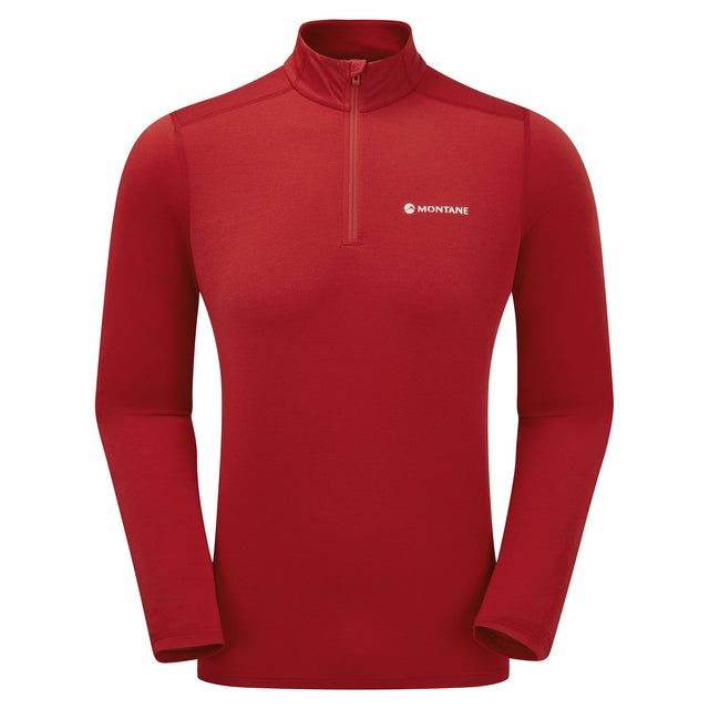 Montane Men's Dart Zip Neck T-Shirt in Black Montane Men's Dart Zip Neck T-Shirt in Black